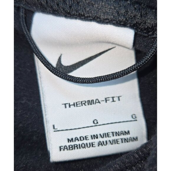 Nike Therma-Fit Polyester Kids Black Hoodie Large - Picture 6 of 8